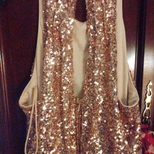Badgley Mischka Bell sequin top